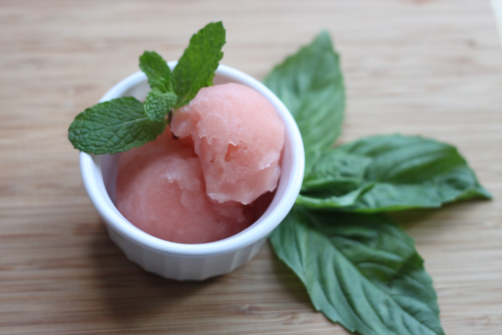 Good Clean Fun Basil Mint Grapefruit Sorbet
