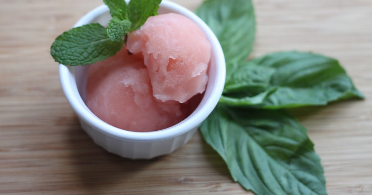 Good Clean Fun Basil Mint Grapefruit Sorbet