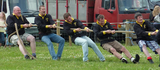 Tug of war - Chorley's Top Lock Tuggers take the strain
