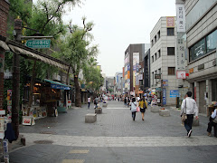 Insa-dong before the crowds came