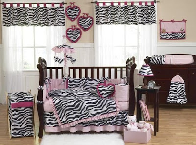 crib zebra bedding