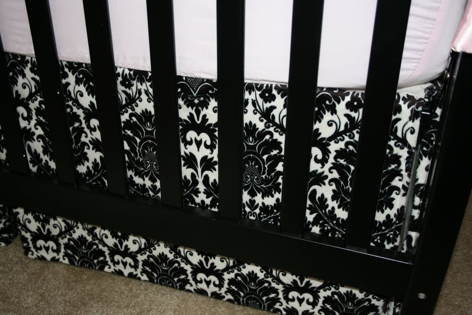 Damask Crib Bedding