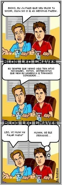 Victor Chaves, comenta sobre o Blog