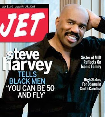 steve harvey on black magazine