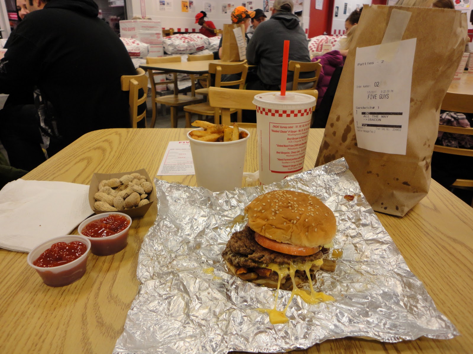 Btown Miles Five Guys best burger in America???