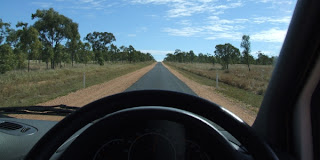 Vejen til Undara, Queensland, Australien