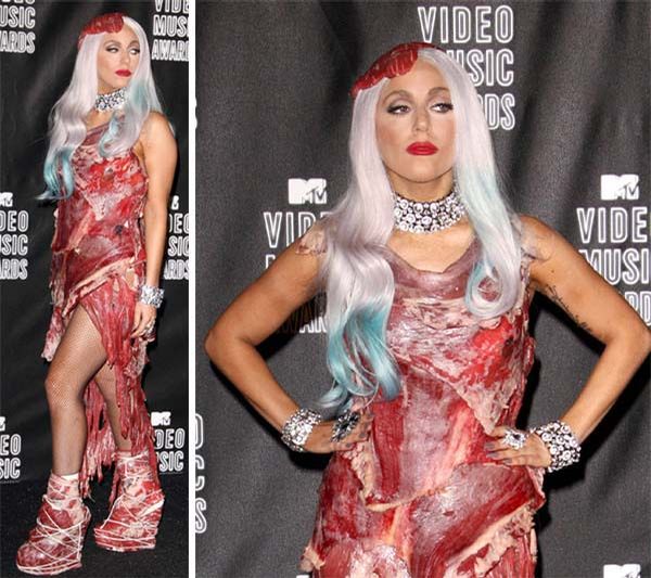 Lady Gaga ve çılgın kıyafetleri Bahar Cafe