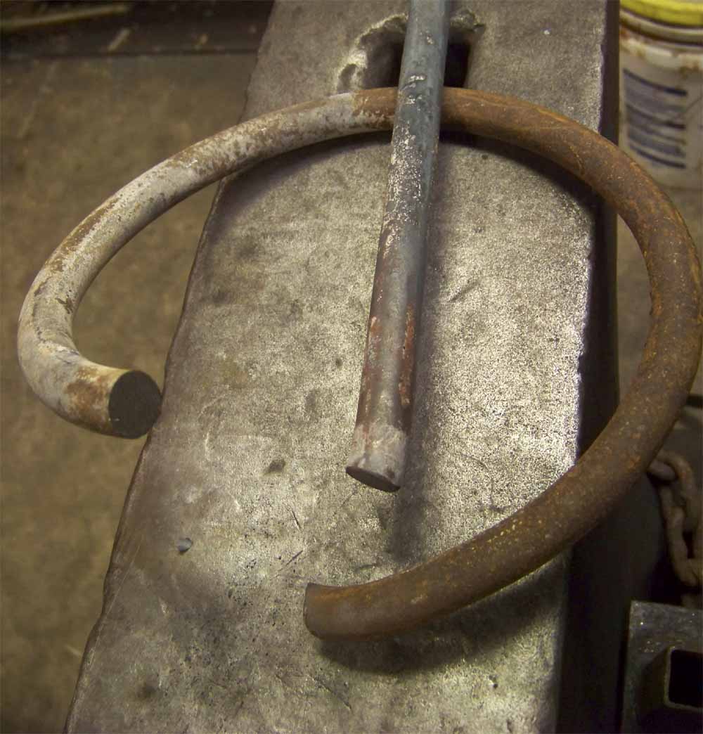 Iron Oak Farm Fiery Friday Making a Center Punch