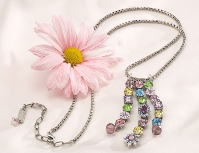 Gemstone Waterfall Pendant Necklace Gemstone Waterfall Pendant Necklace
