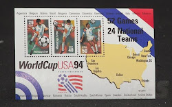 World Cup USA 94 3x .50 Collection Stamp Sheet!!