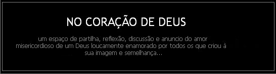 no coração de Deus