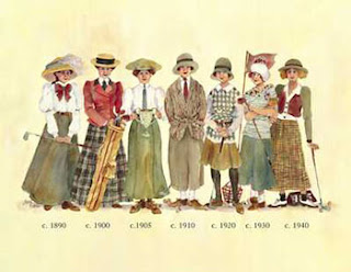 Lady Golfers in 1909 - Click to enlarge