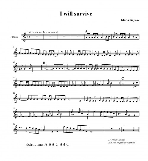 Partitura para flauta de I partituras para flauta. Partitura para flauta de I