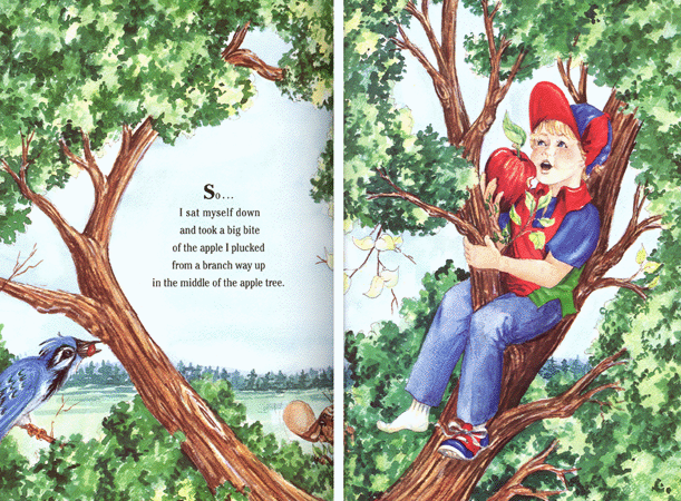 Boy And Tree