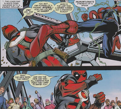 Hm, well, I guess I better do what this says. Deadpool+spider-man