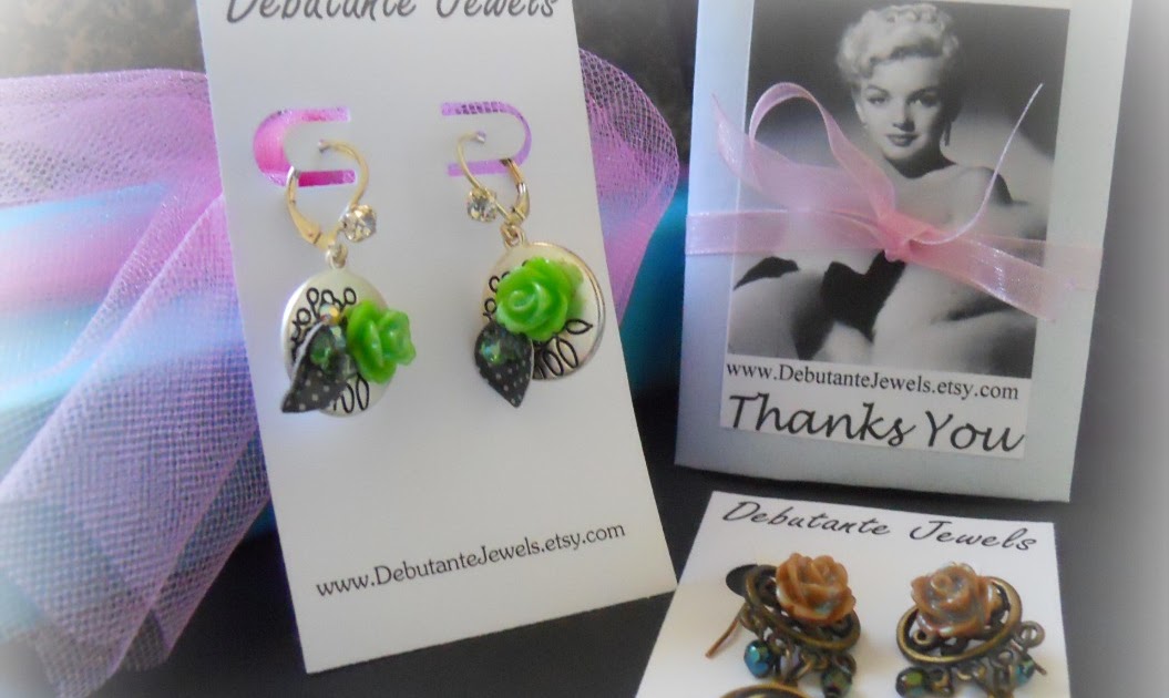 PinkDebutante How to make your own Jewelry Display cards