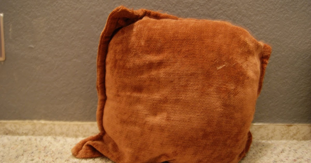 Domestic Goodness Lumpy Pillow Refashion