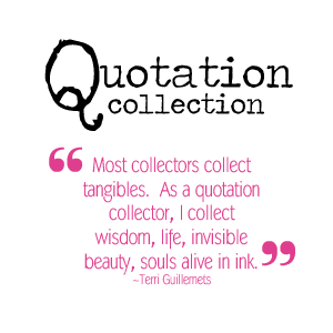 intertwined and inspired: Quotations