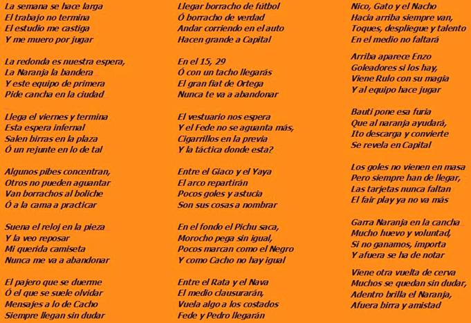 Poema Naranja