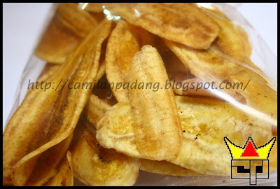 Camilan Padang KRIPIK PISANG ISTIMEWA (Close Up)