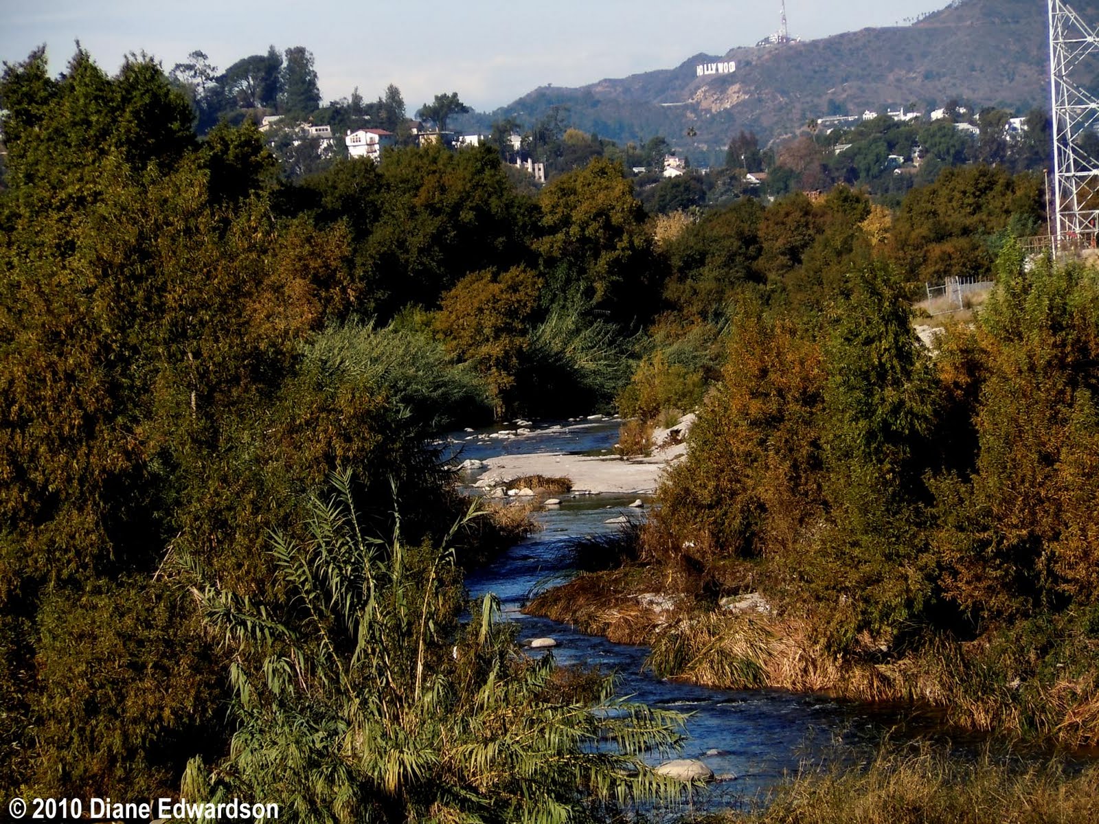La River Sign