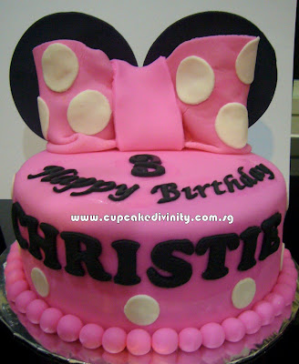 mini mouse birthday cakes