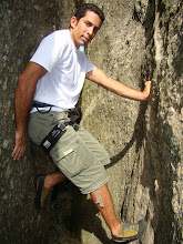 Escalada em chaminé na Urca - Rio