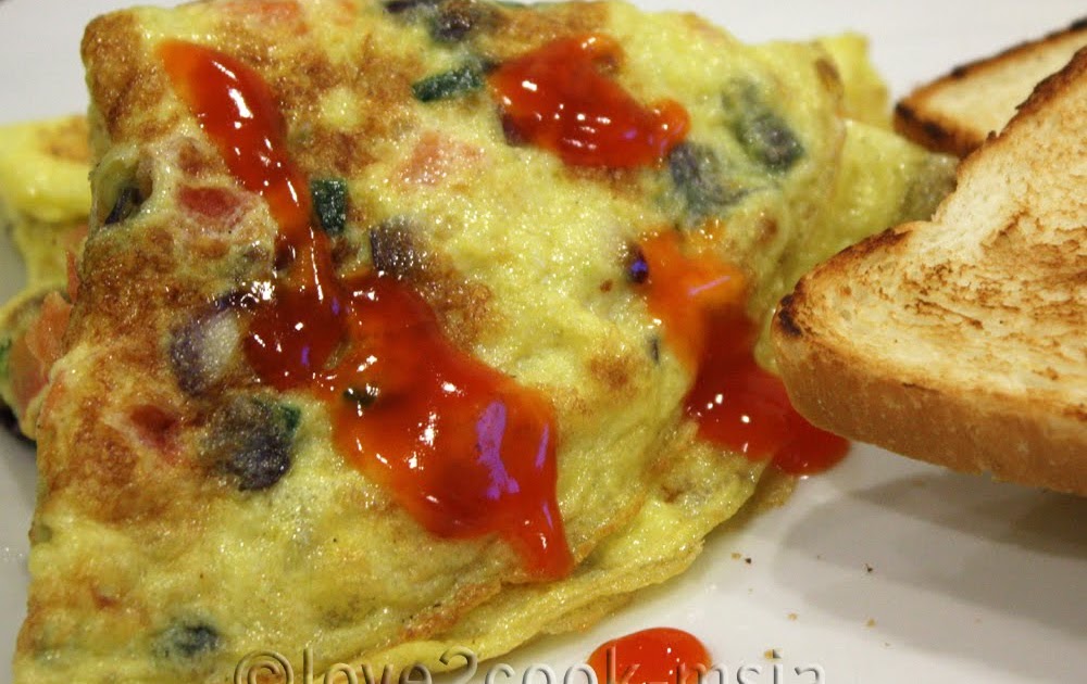 ♥...Tomato Egg Omelette...♥