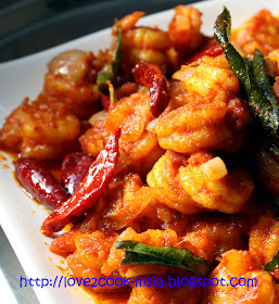 Love2cook Malaysia Udang Goreng Tumis Prawn Masala
