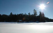 A Sunny Day on Frozen Fourth Lake
