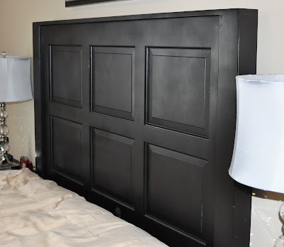  Frames  Headboard on Without The Bed Made So You Can See The Full Head Board And The Hole