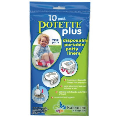 portable potty seat. and you have a potty seat,