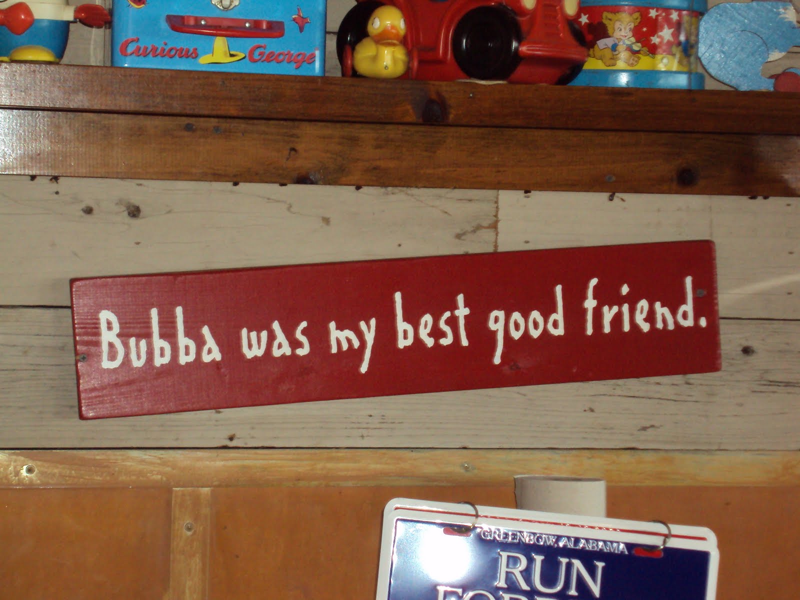 Exercises in Writing "Bubba Was My Best Good Friend"