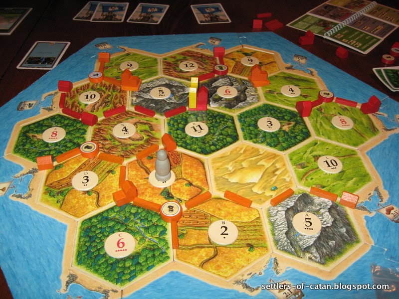 Settlers of Catan Cities and Knights of Catan for two