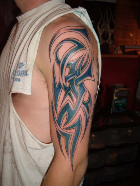 forearm tribal tattoos