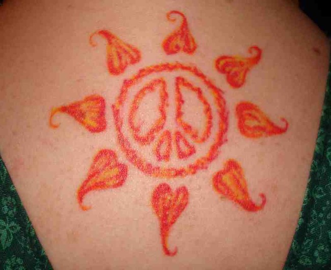 Peace And Love Tattoo Design Peace Tattoo,Tibetan Tattoos,peace sign tattoos