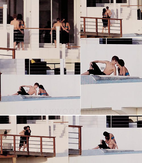 Selena Gomez y Justin Bieber selena gomez y justin bieber besandose. Selena Gomez y Justin Bieber
