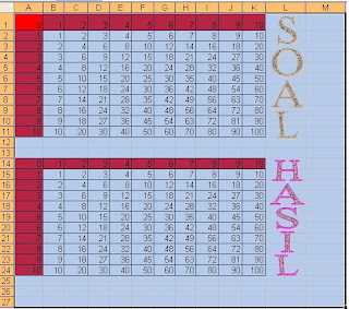 Perkalian Matematika Dengan Rumus Excel Perkalian Matematika Dengan Rumus Excel
