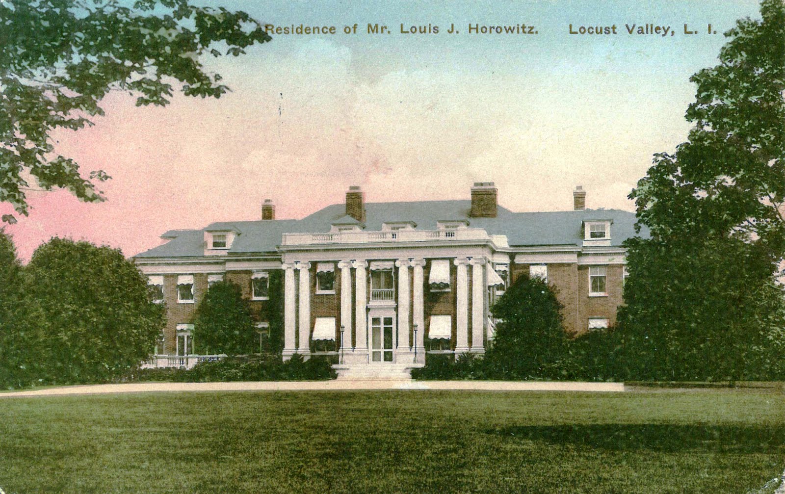 Mansions of the Gilded Age Residence at Locust Valley of Mr. Louis
