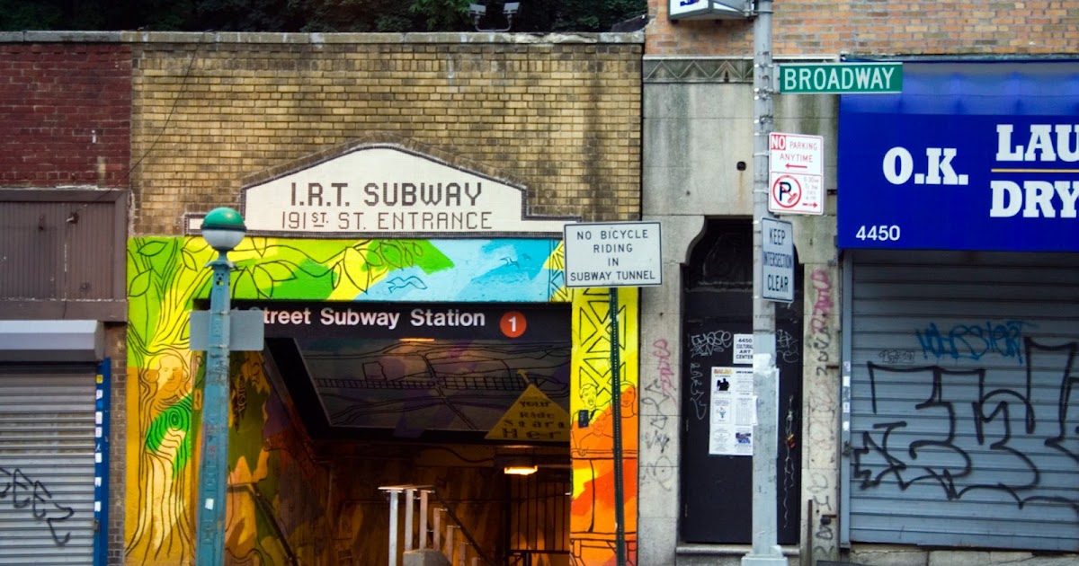 Manhattan Street Project Hudson Heights, Broadway at 190th Street