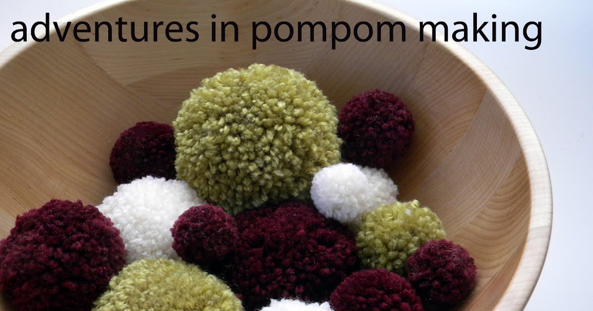 scientific culture kate's adventures in pom pom making!