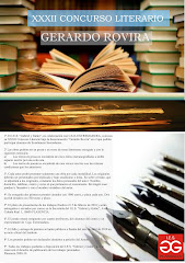 Cartel Literario "Gerardo Rovira"