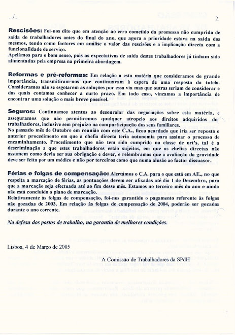 Comunicado 02/2005 (verso)