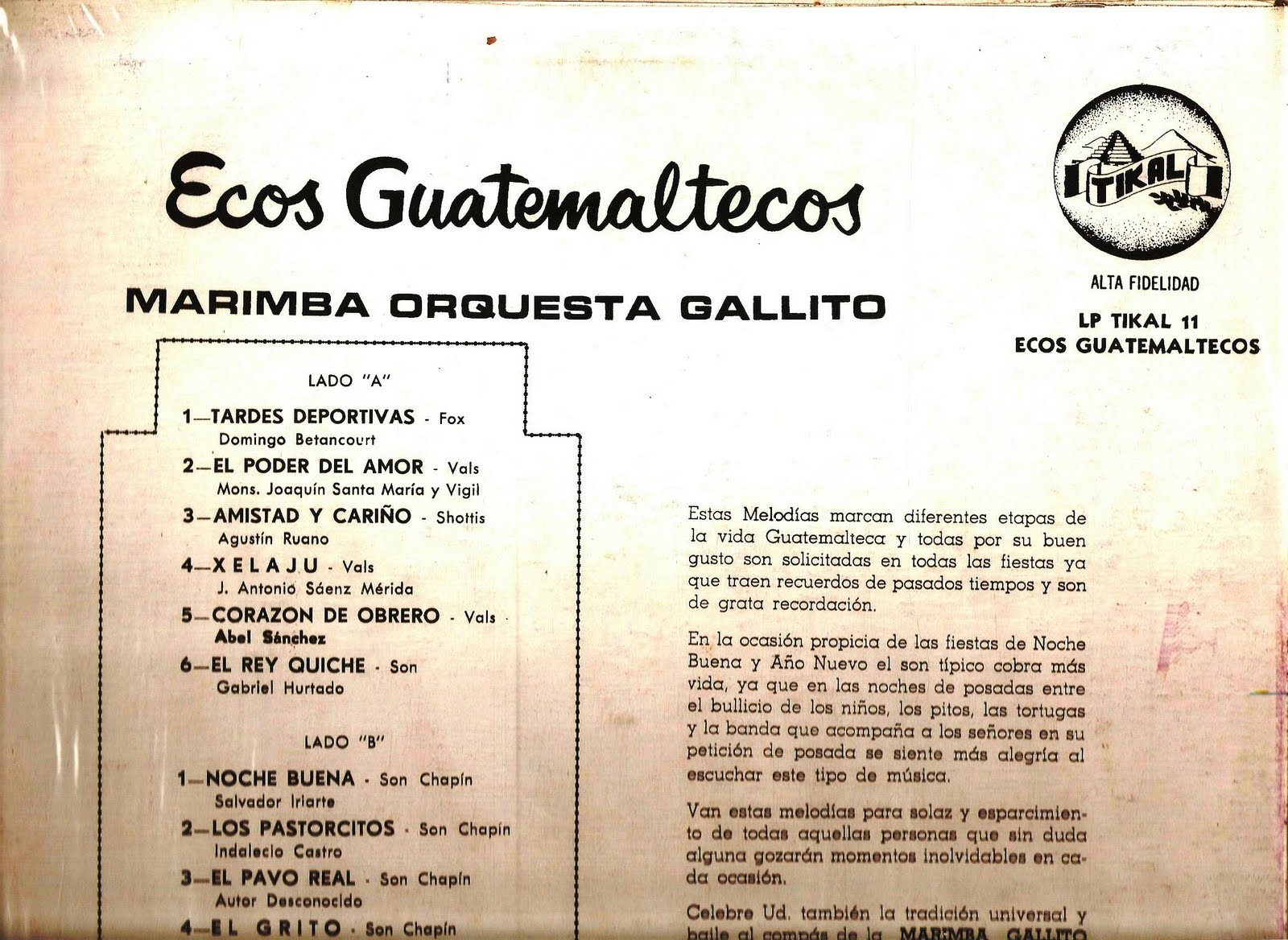 Marimba Orquesta Gallito 2010