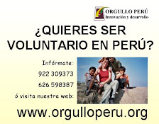 ¿QUIERES SER VOLUNTARIO EN PERÚ?