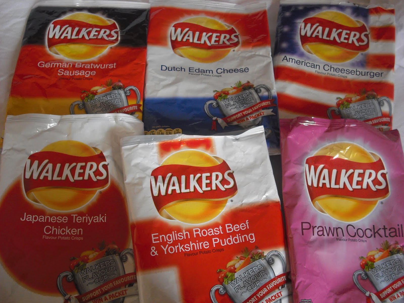 My Life after Le Cordon Bleu Europe Post 1 Walkers Crisps Flavour Cup