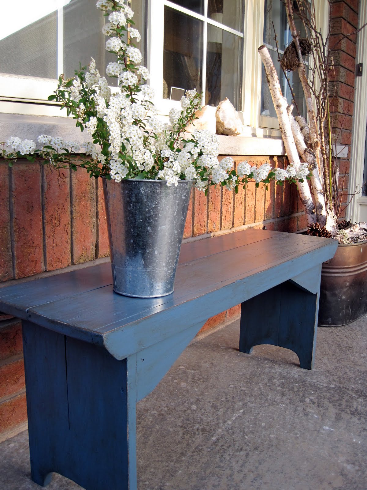 Sense and Simplicity Our Distressed Bench