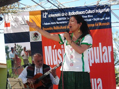 Aniversario de la Radiodifusora Cultural Indigenista "La Voz de los Tres Rios". Sonora.