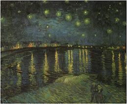 Starry night over the Rhone - Van Gogh