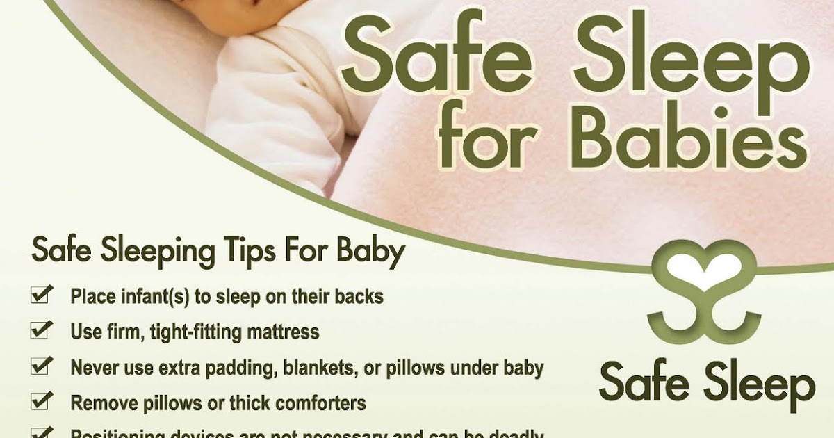 Kids In Danger Safe Sleep Poster from CPSC